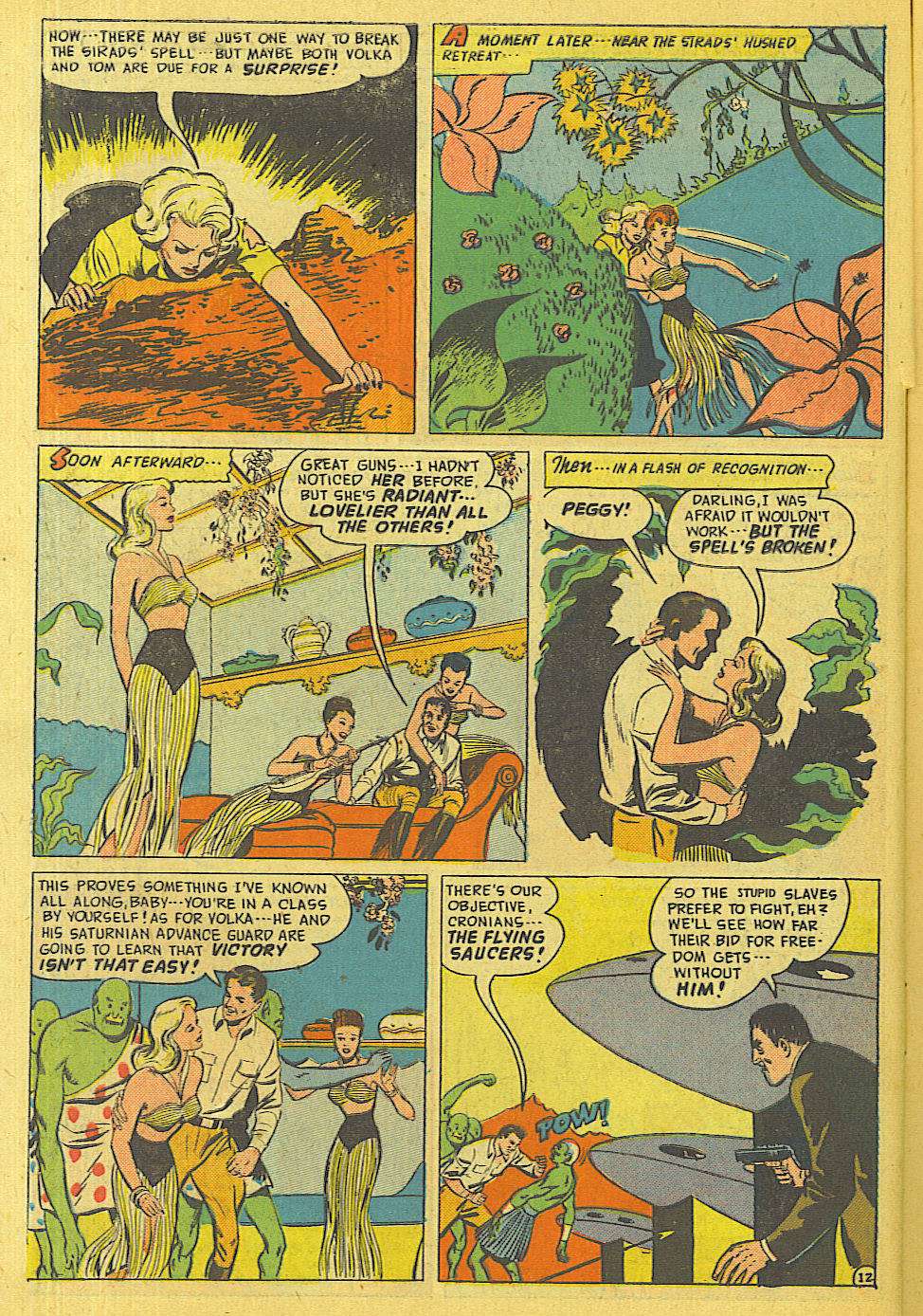 Operation: Peril #4 (1951) - Time Travelers - Uniform Stealing Board