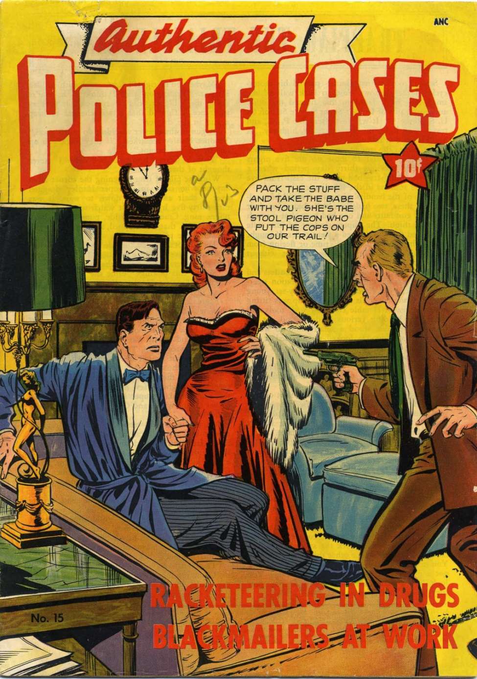 Authentic Police Cases #15 (St. John) - Comic Book Plus