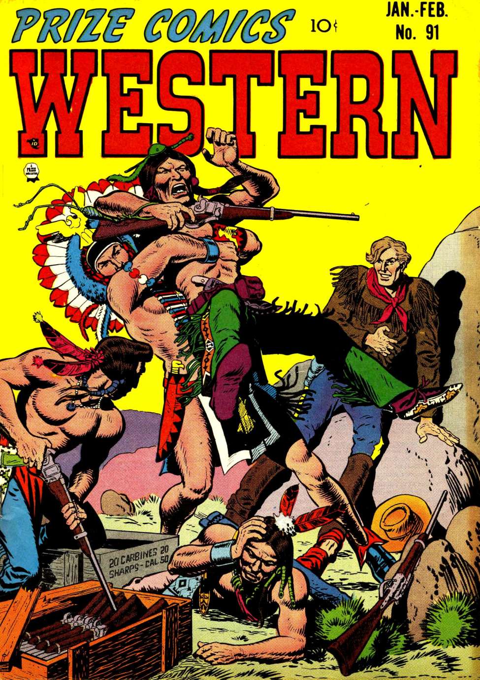 Prize Comics Western v10 6 (91) (Prize) - Comic Book Plus