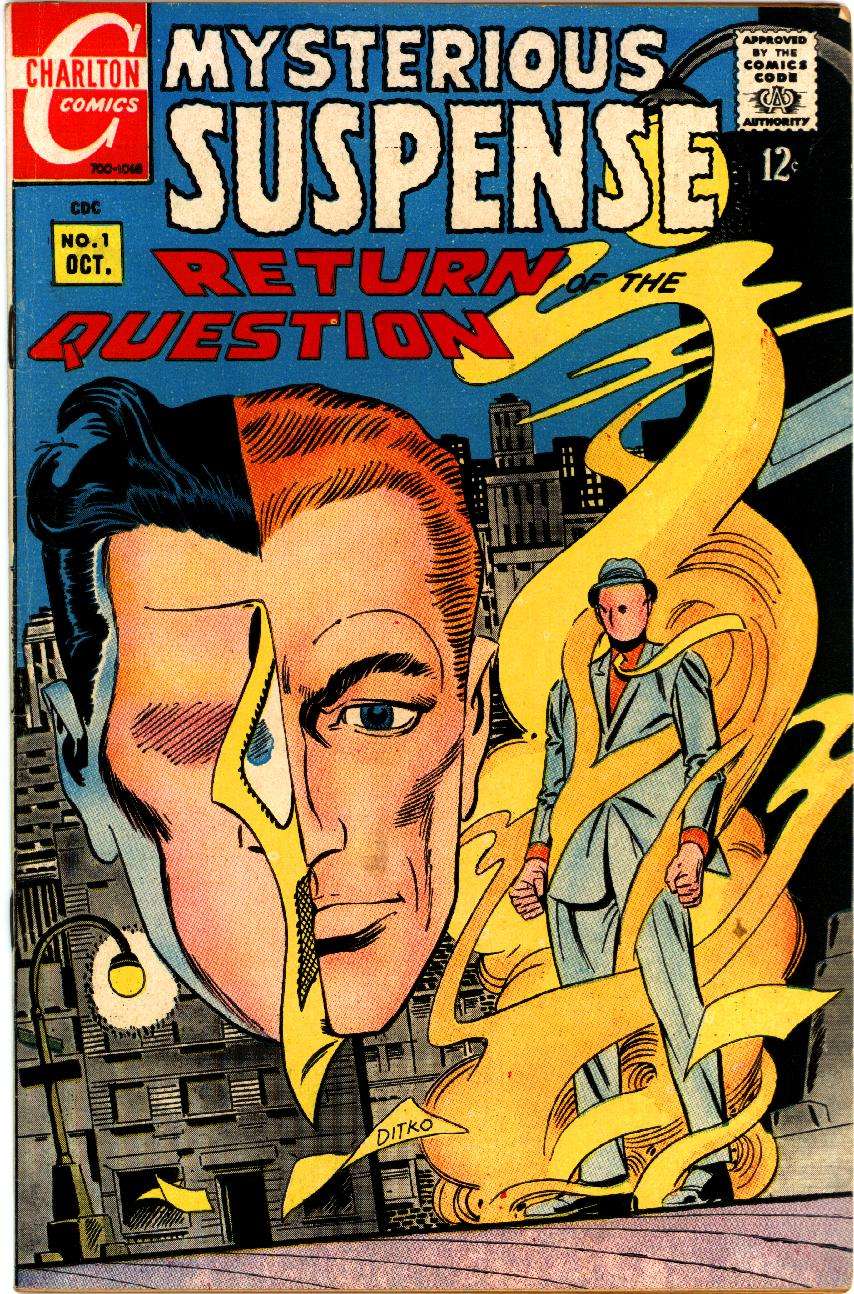 Image result for mysterious suspense #1 ditko