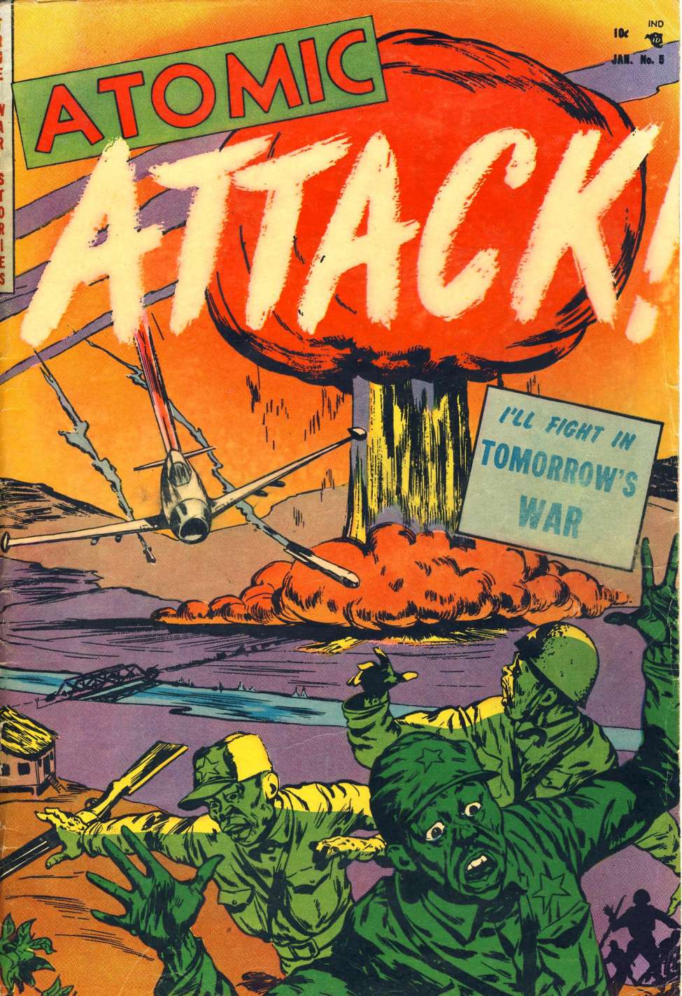 Atomic Attack #5 (Youthful Magazines) - Comic Book Plus