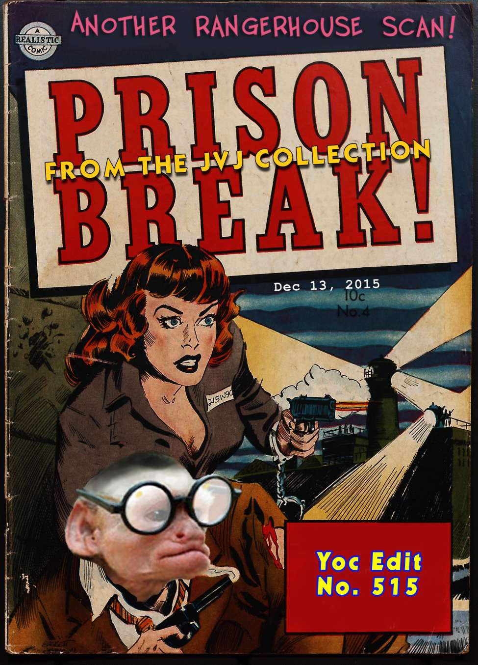 Comic Book Cover For Prison Break! #4
