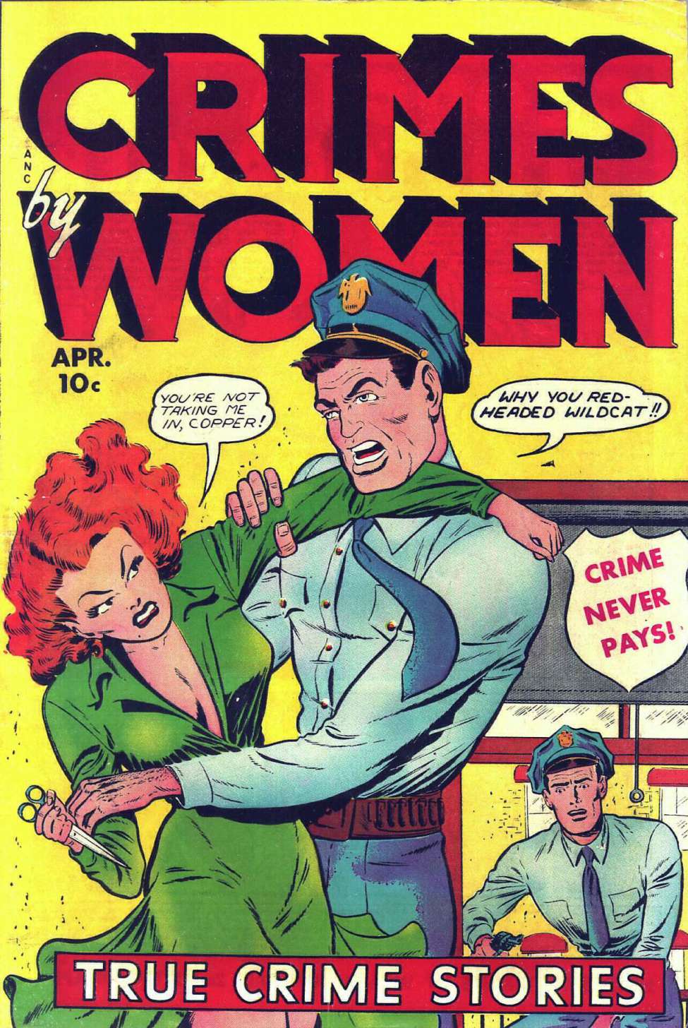 Comic Book Cover For Crimes by Women #12 - Version 1