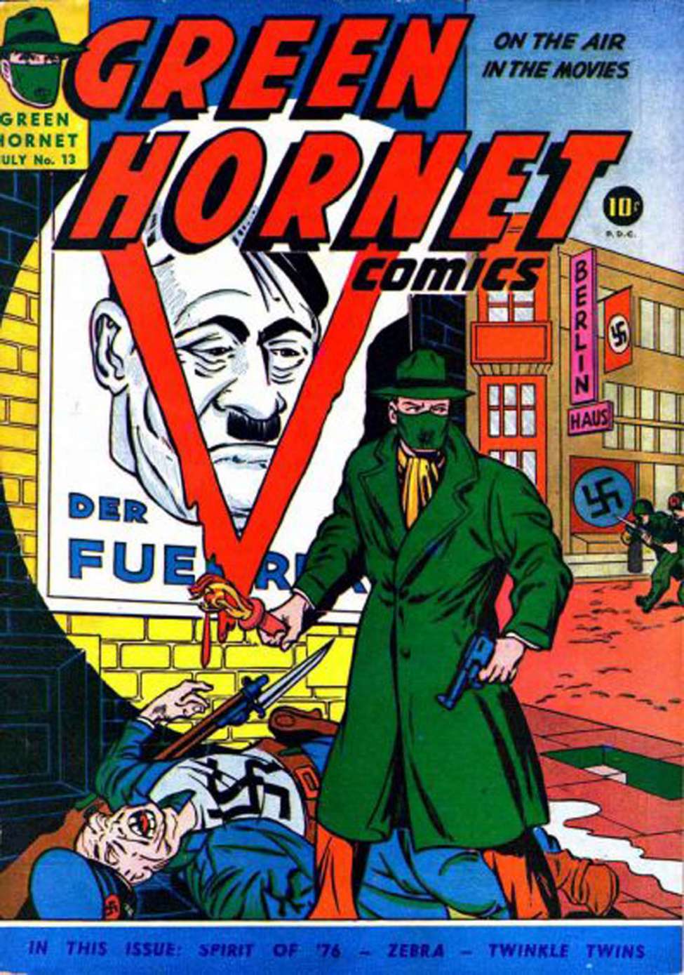 Green Hornet Comics #13 (Harvey Comics) - Comic Book Plus