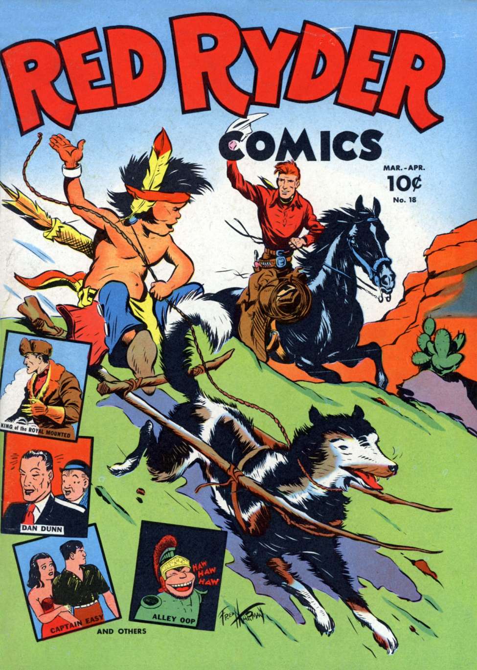 Red Ryder Comics 18 Dell Comics Western Publishing