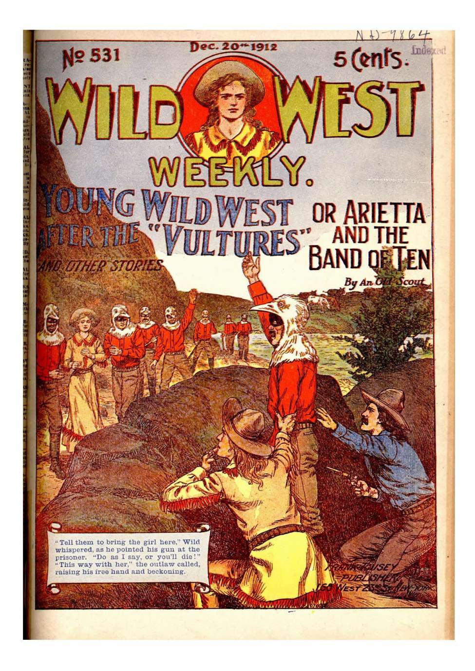 Wild West Weekly Western Comic Book Plus