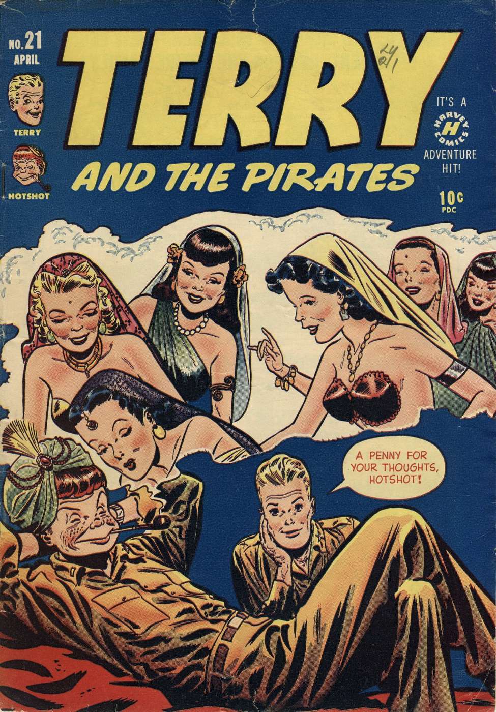 Terry and the Pirates Comics #21 (Harvey Comics)