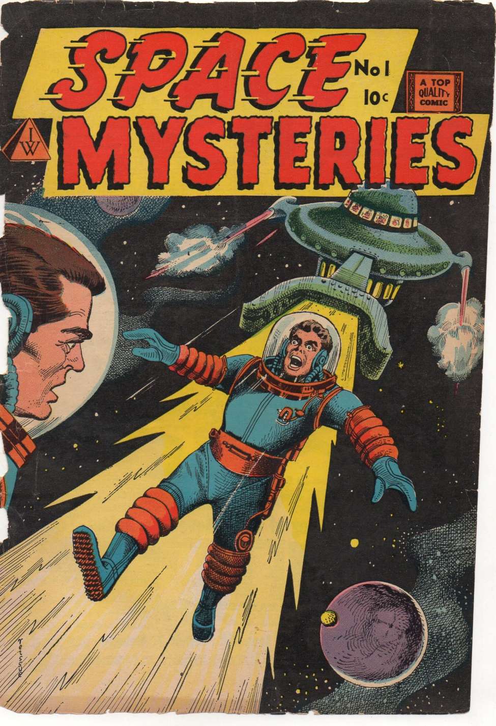 Space Mysteries #1 (I. W. Publishing / Super Comics)